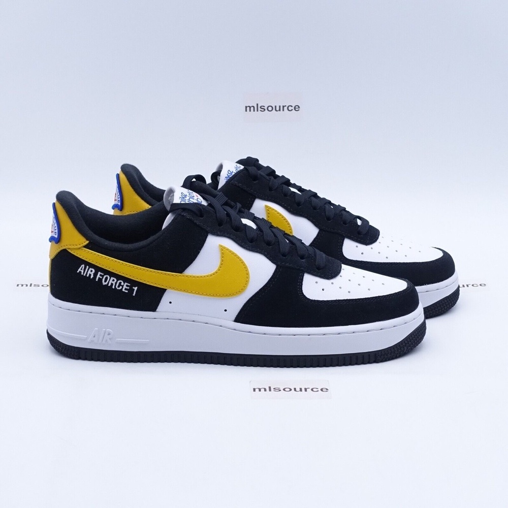 NEW Nike Air Force 1 '07 LV8 Athletic Club Sneakers DH7568-002 Black - Picture 3 of 7